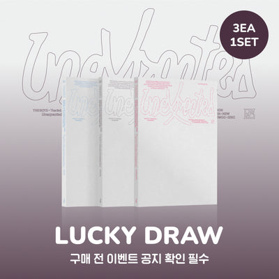 THE BOYZ - Unexpected / 3rd Full Album (3 Types Set)