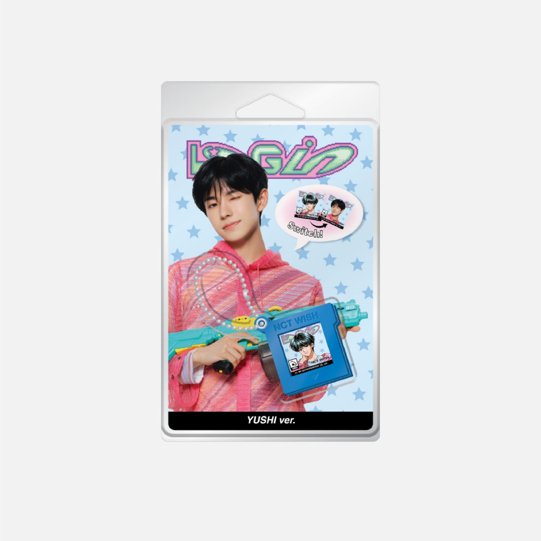 NCT WISH - 08 Game Pack Keyring Set / 2025 NCT WISH ASIA TOUR LOG in SEOUL OFFICIAL MD