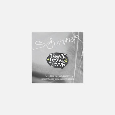 TEN - 08 Badge (HANDWRITING VER.) / 2025 TEN CONCERT 1001