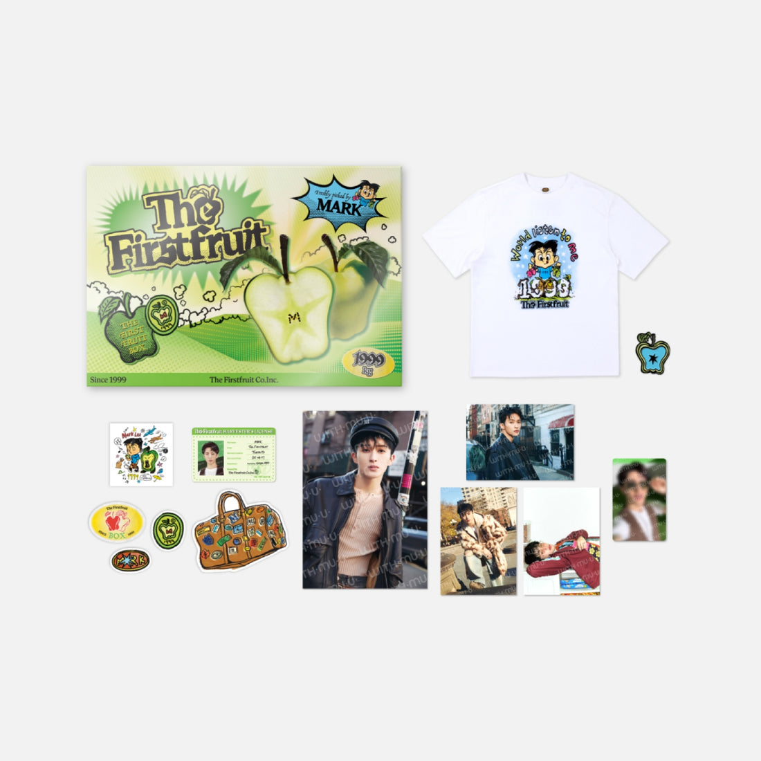 MARK - 02 THE FIRSTFRUIT Box Set / 2025 Mark The 1st Album [The Firstfruit] OFFICIAL MD