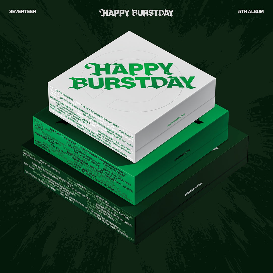 SEVENTEEN - HAPPY BURSTDAY / 5th Full Album