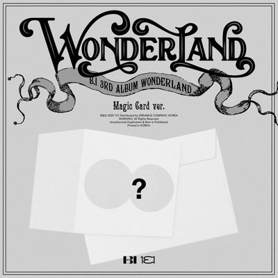 B.I - WONDERLAND / 3rd Full Album (Magic card Ver.)
