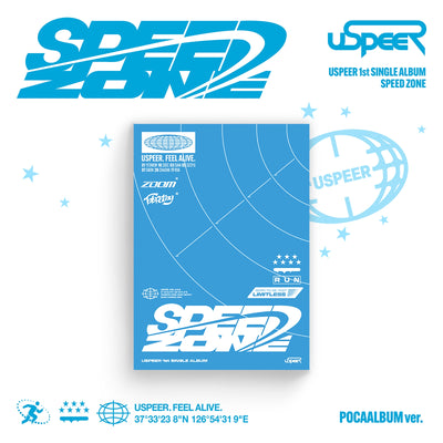 USPEER - SPEED ZONE / 1st Single Album (POCA ALBUM ver.)