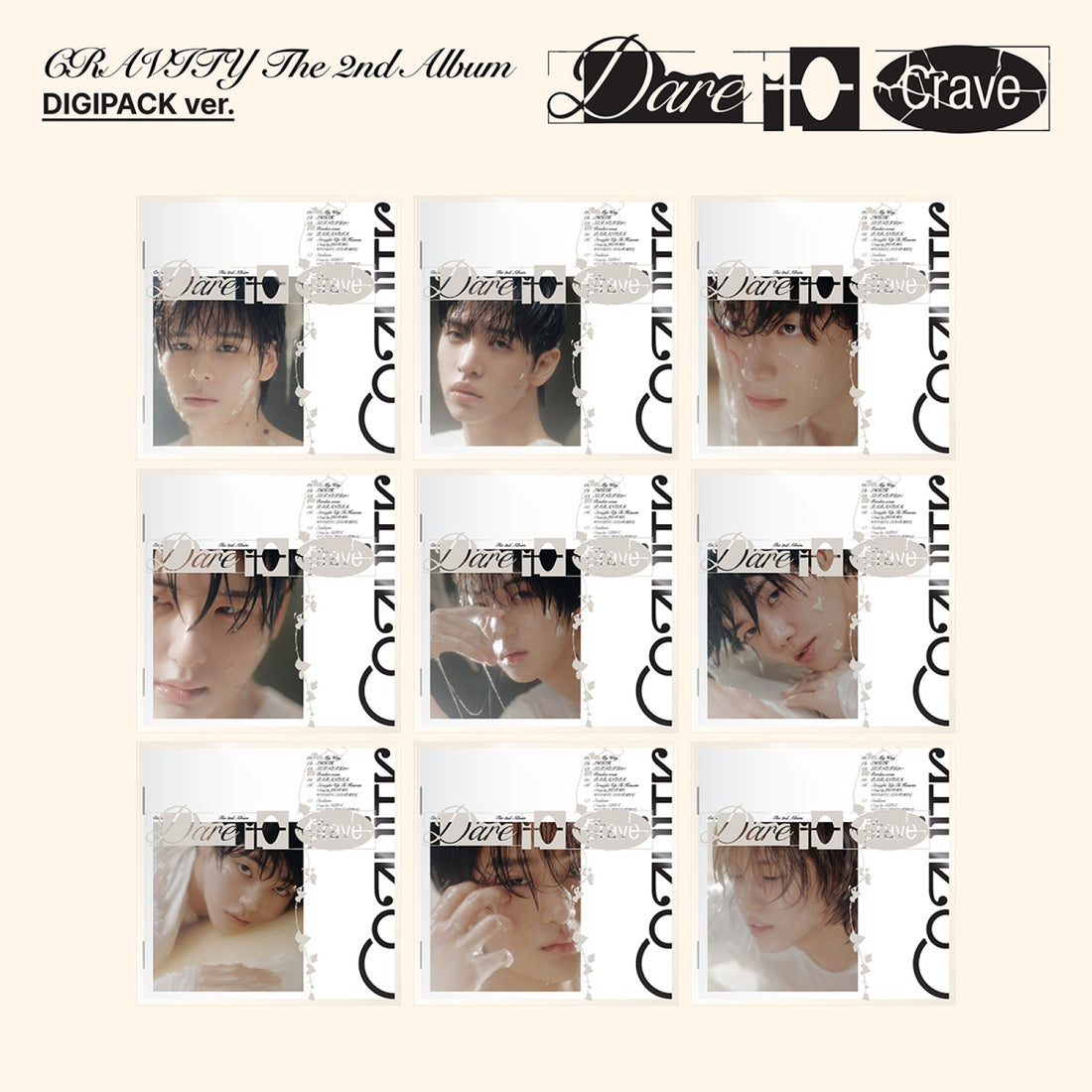 CRAVITY - Dare to Crave / 2nd Full Album (DIGIPACK ver.)