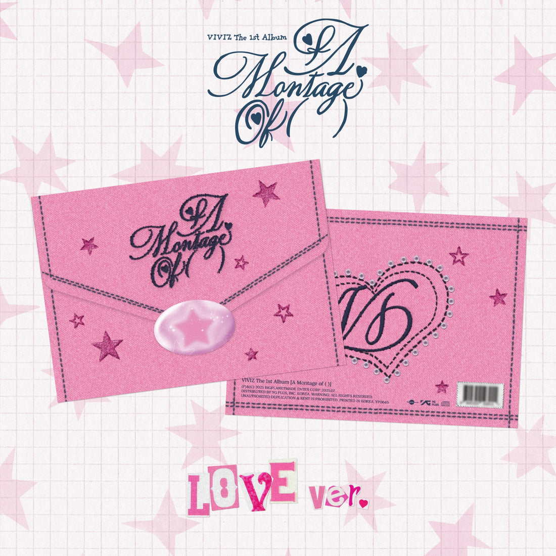 VIVIZ - A Montage of / 1st Full Album (LOVE ver.)