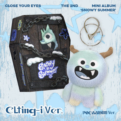CLOSE YOUR EYES - Snowy Summer / 2nd Mini Album (CLting-i Ver.)(POCAALBUM)