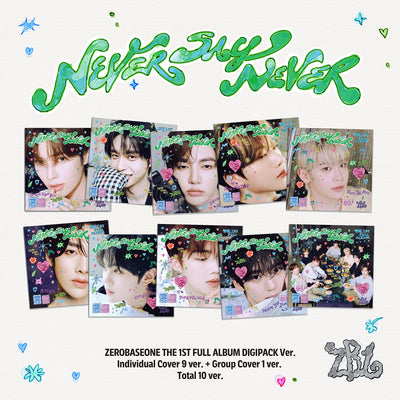 ZEROBASEONE - NEVER SAY NEVER / 1st Full Album (Digipack Ver.)