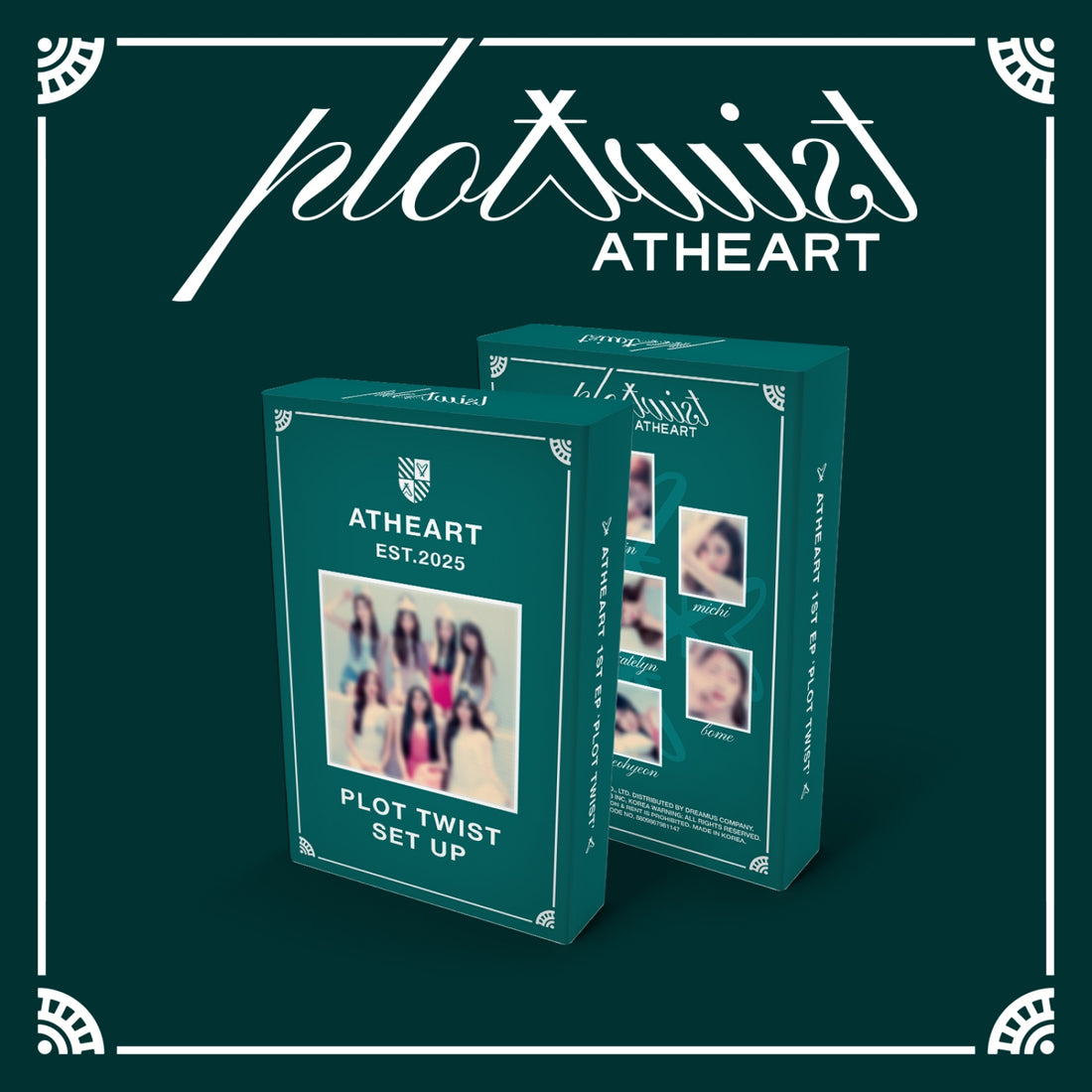 AtHeart - Plot Twist / 1st EP Album (Set Up Ver.)