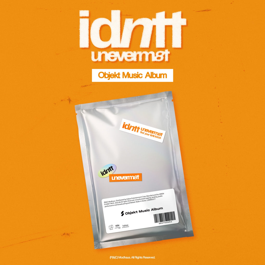 idntt - [unevermet] / 1st Mini Album (Objekt Music Album ver.)