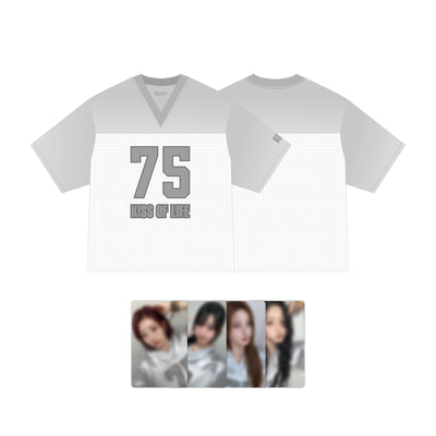 KISS OF LIFE - 04 Uniform T-Shirt / 1ST WORLD TOUR [KISS ROAD] SEOUL ENCORE OFFICIAL MD