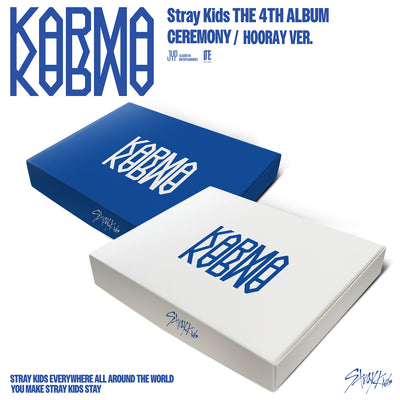Stray Kids - KARMA / 4th Full Album (CEREMONY VER., HOORAY VER.)