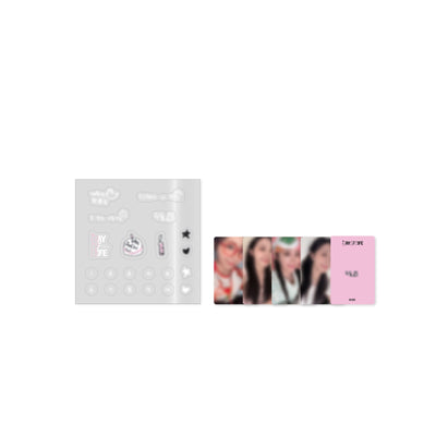 JEONG EUN JI - 03 Photocard Deco Set / 2025 JEONG EUN JI BIRTHDAY PARTY [A Day Of Life] OFFICIAL MD