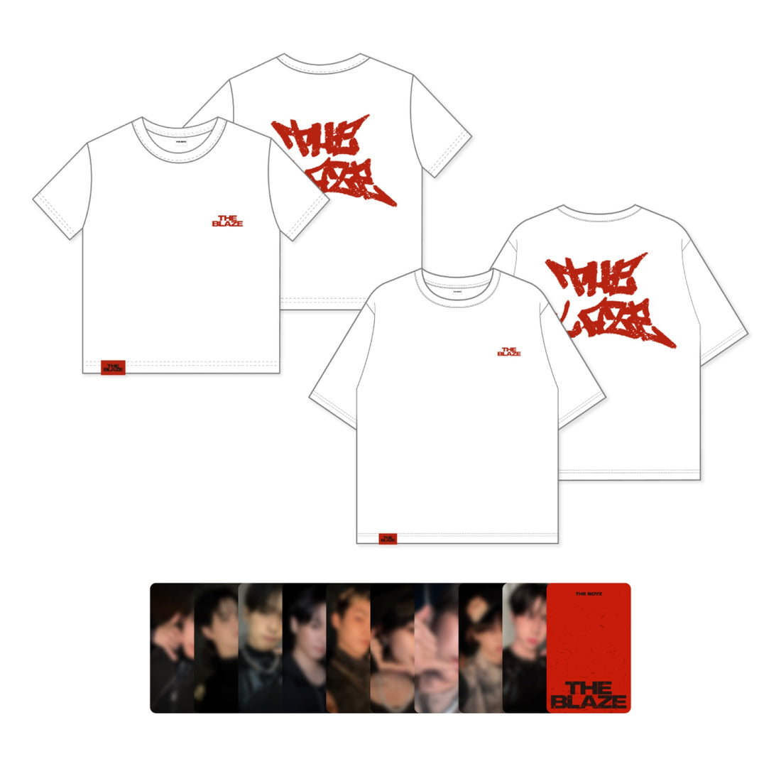 THE BOYZ - 04 T-Shirt / THE BOYZ [THE BLAZE] WORLD TOUR in SEOUL