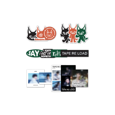 JAY B - 03 Sticker Pack / 2024-2025 JAY B CONCERT [TAPE:RE LOAD] IN SEOUL OFFICIAL MD