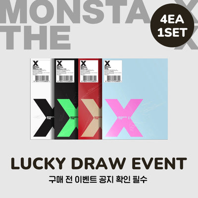 MONSTA X - THE X / 13th Mini Album (4 pcs Set)