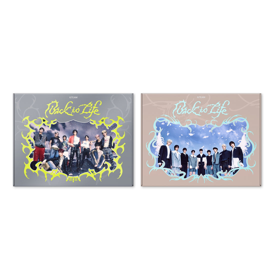 &TEAM - KR 1st Mini Album 'Back to Life' (BREATH ver. / GAZE ver.)
