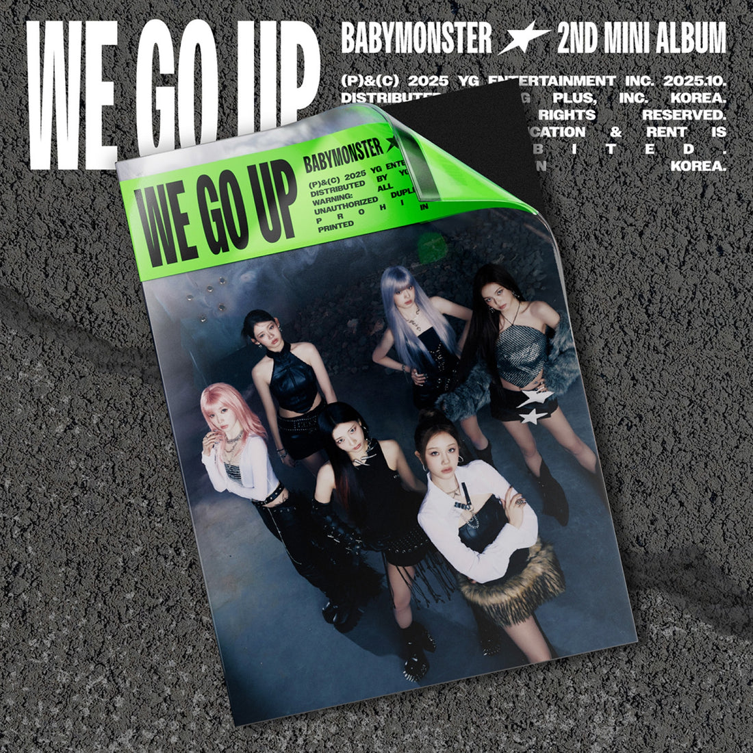 BABYMONSTER - WE GO UP / 2nd Mini Album (WE Ver.)