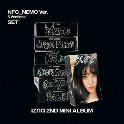 izna - Not Just Pretty / 2nd Mini Album (NFC_Nemo Ver.) (6 Types Set)