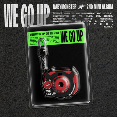 BABYMONSTER - WE GO UP / 2nd Mini Album (KEYRING Ver.)