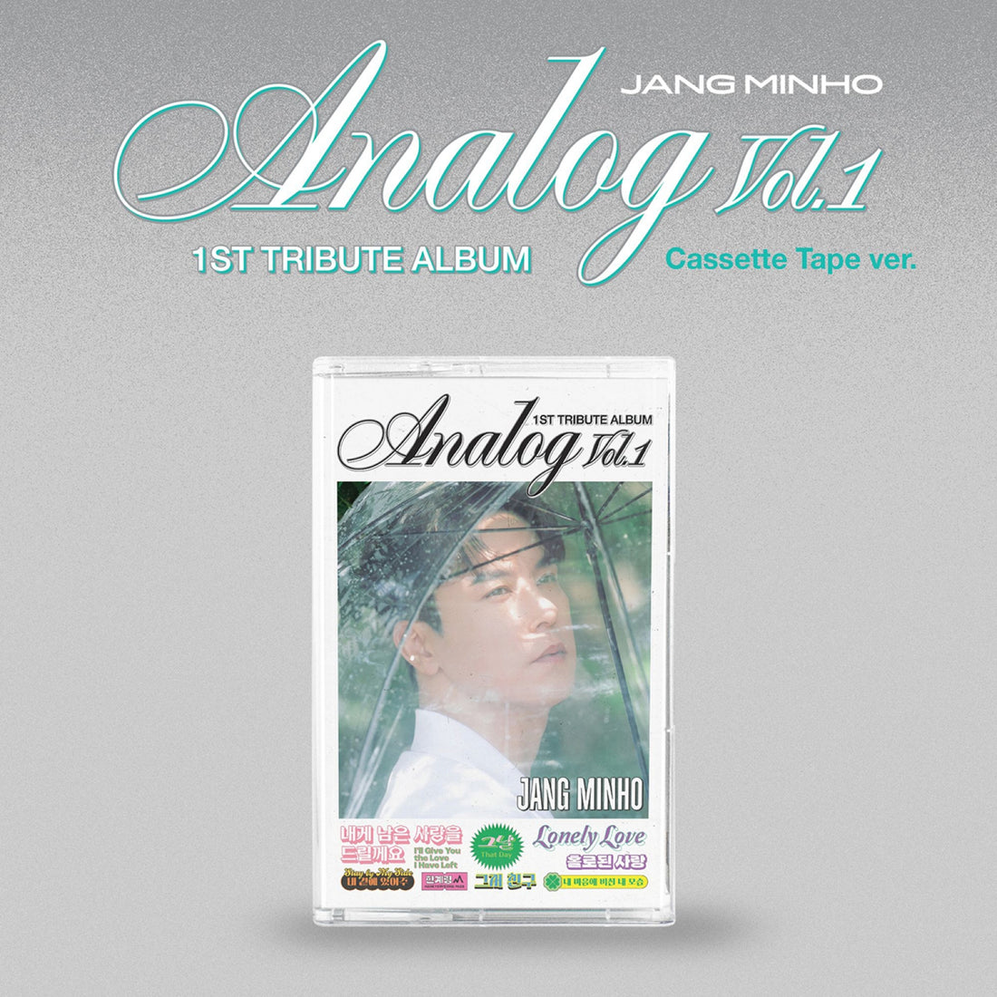 JANG MIN HO - Analog Vol.1 (Cassette Tape Ver.)