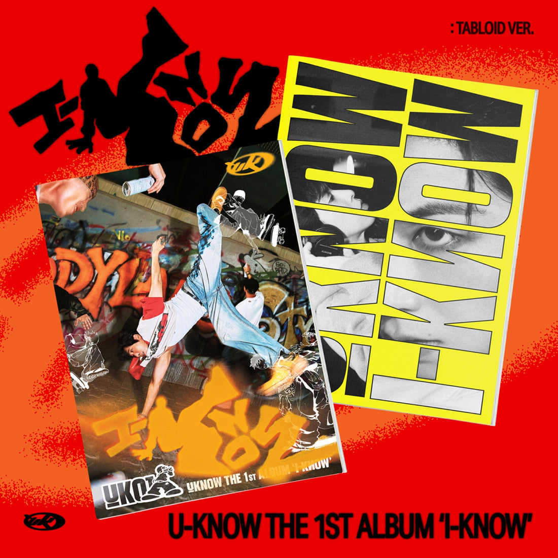 U-KNOW - I-KNOW / 1st Album Full Album (Tabloid Ver.)