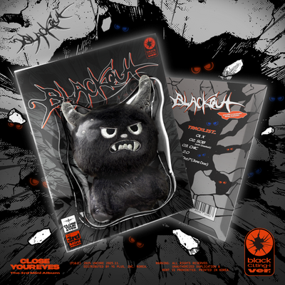 CLOSE YOUR EYES - blackout / 3rd Mini Album (black CLting-i ver.)