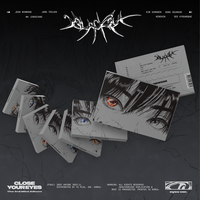 CLOSE YOUR EYES - blackout / 3rd Mini Album (eyes ver.)