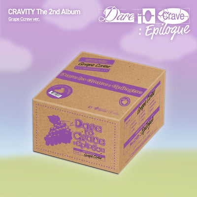 CRAVITY - Dare to Crave : Epilogue / 2nd Full Album (Grape Ccrew ver.) (Limited Edition)