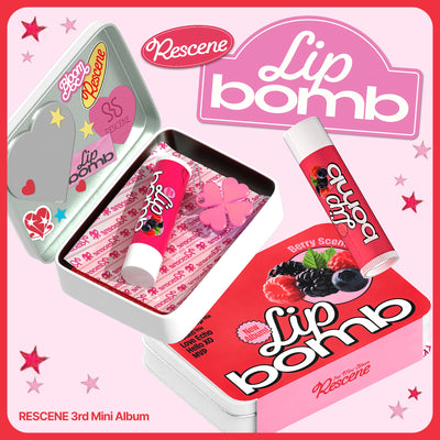 RESCENE - lip bomb / 3rd Mini Album (QR) (lip balm ver.)