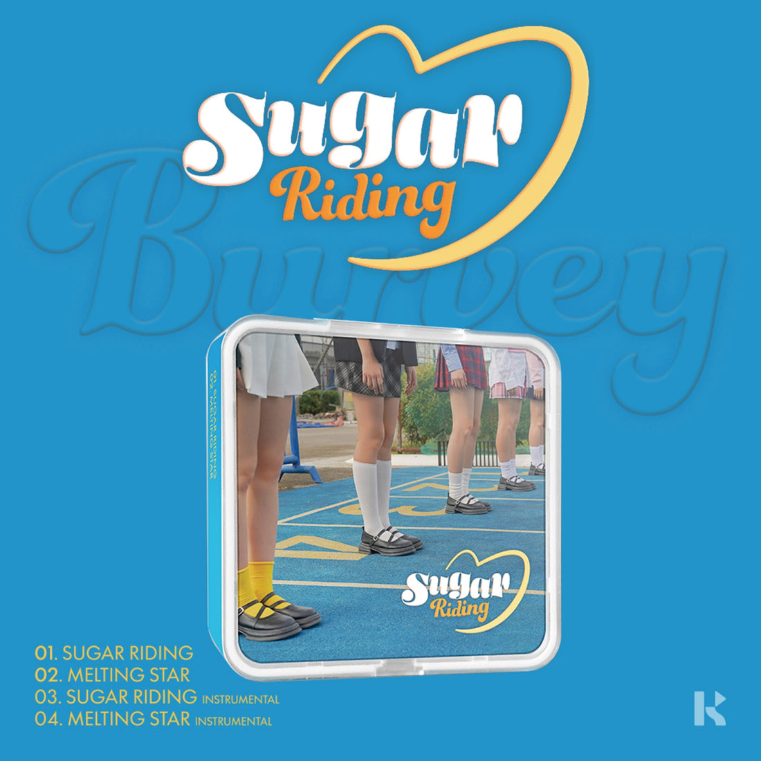 Burvey - Sugar Riding / 2nd Single Album (KiT Ver.)