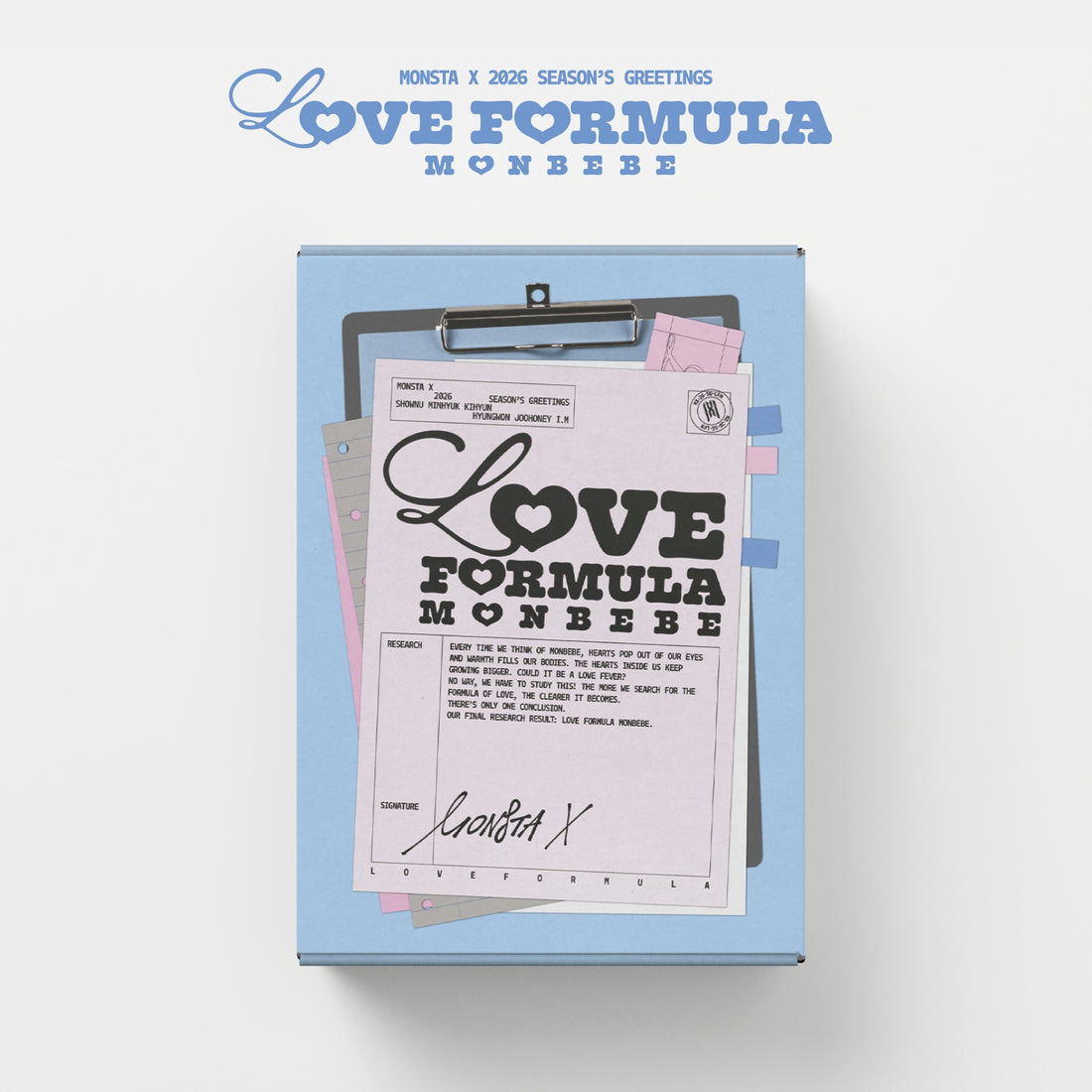 MONSTA X - 2026 Season's Greetings [LOVE FORMULA MONBEBE]