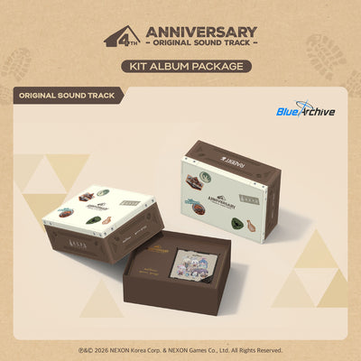 V.A - Blue Archive 4 Anniversary Commemorative OST (KIT Album Package)