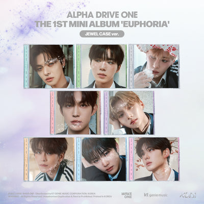 ALPHA DRIVE ONE - EUPHORIA / 1st Mini Album (JEWEL CASE ver.)