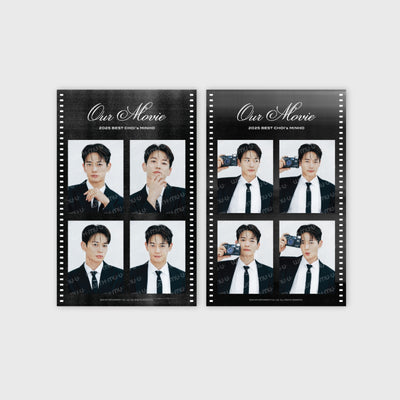 MINHO - 07 4-Cut Photo Set / 2025 BEST CHOI’s MINHO [Our Movie] OFFICIAL MD