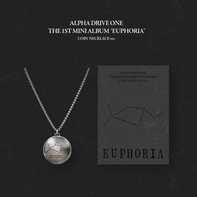ALPHA DRIVE ONE - EUPHORIA / 1st Mini Album (COIN NECKLACE ver.) (LIMITED EDITION)