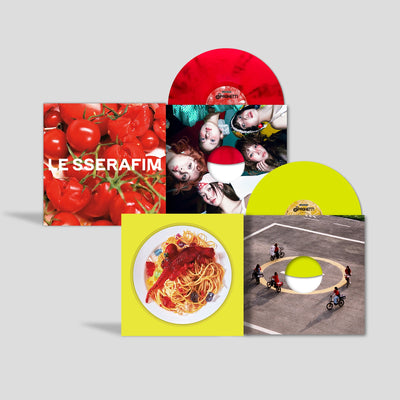 LE SSERAFIM - SPAGHETTI / 1st Single Album (Vinyl ver.) (2 Types Set)