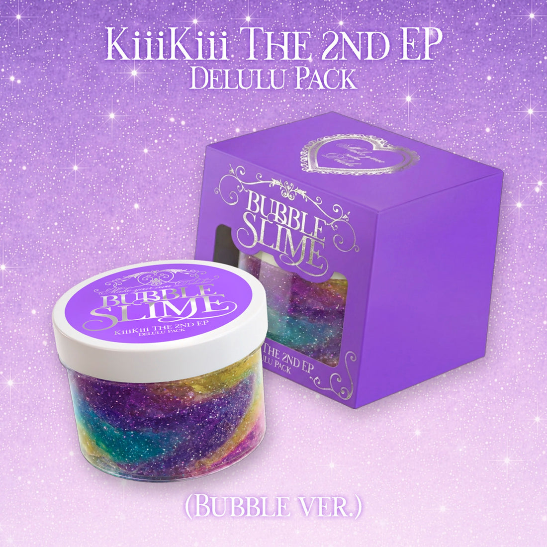 KiiiKiii - Delulu Pack / 2nd EP Album (Bubble. Version) (Limited Edition)