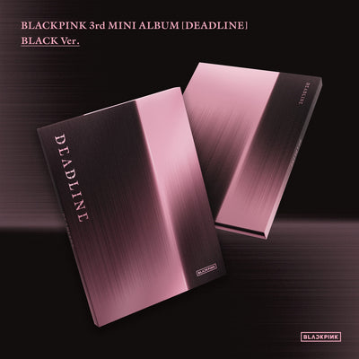 BLACKPINK - DEADLINE / 3rd Mini Album (BLACK Ver.)