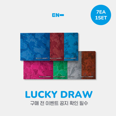 ENHYPEN - THE SIN : VANISH / 7th Mini Album (FUGITIVES Ver.) (7 Types Set)