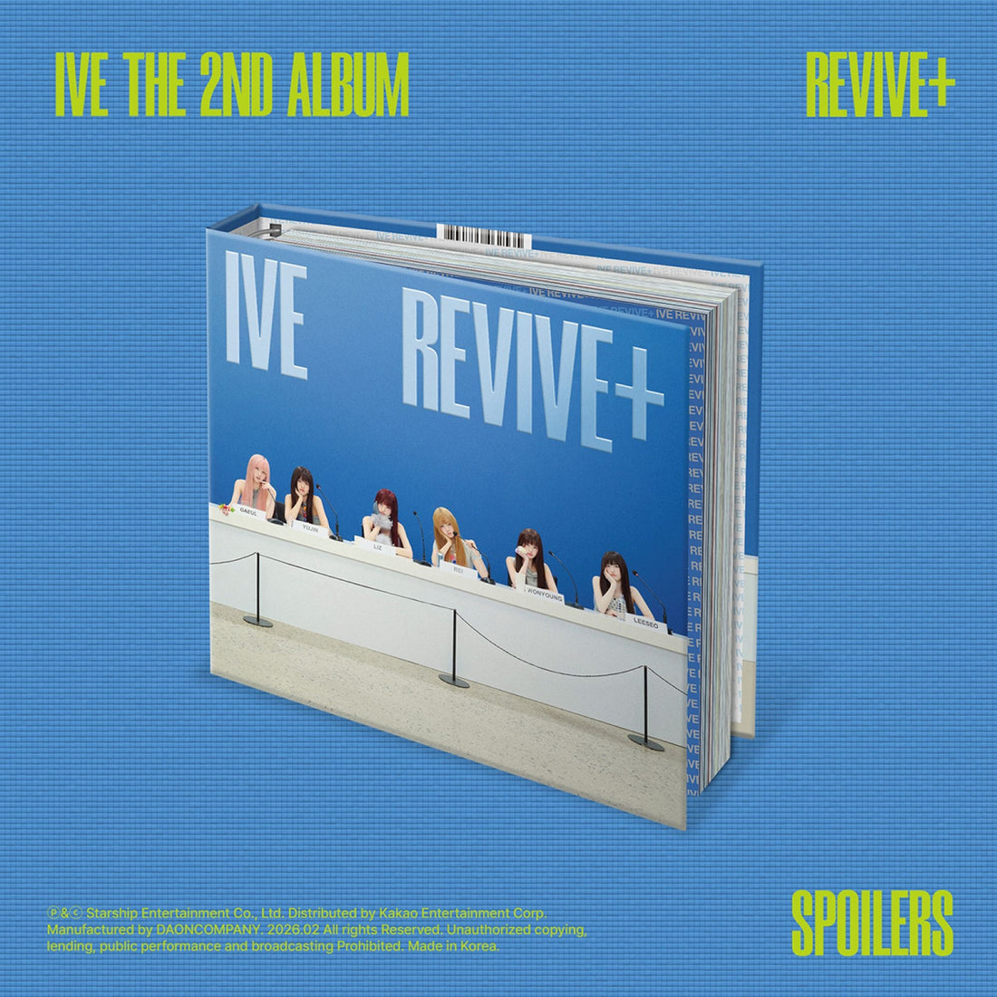 IVE - REVIVE+ / 2nd Full Album (SPOILERS ver.)