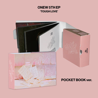ONEW - TOUGH LOVE / 5th EP Album (POCKET BOOK Ver.)