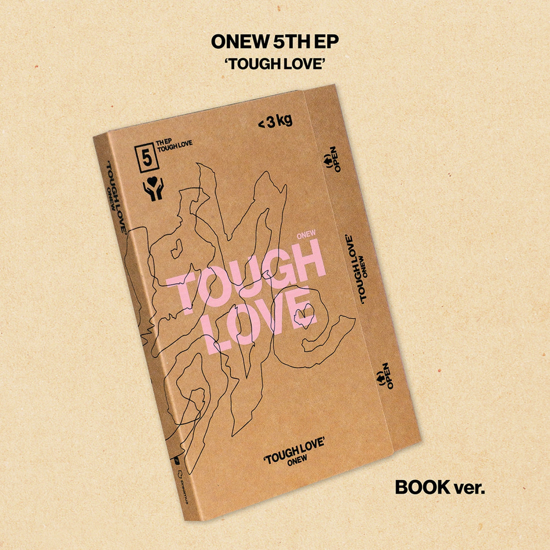 ONEW - TOUGH LOVE / 5th EP Album (BOOK Ver.)