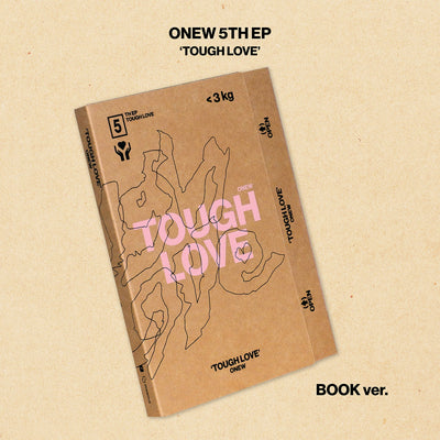 ONEW - TOUGH LOVE / 5th EP Album (BOOK Ver.)