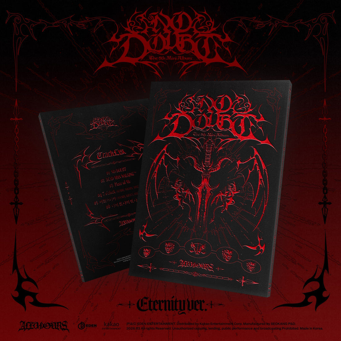 ALL(H)OURS - NO DOUBT / 5th Mini Album (ETERNITY ver.)