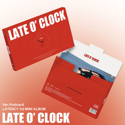 LATENCY - LATE O’ CLOCK / 1st Mini Album (Postcard Ver.)