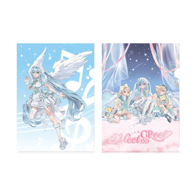 MIKU & RIN & LEN - 18 Clear File / MIKU & RIN & LEN OFFICIAL POP-UP STORE in SEOUL [Meet and Greet] OFFICIAL MD