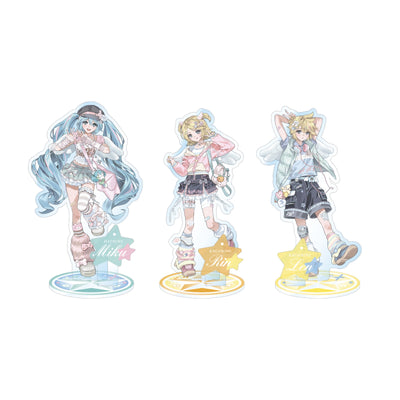MIKU & RIN & LEN - 11 Acrylic Stand / MIKU & RIN & LEN OFFICIAL POP-UP STORE in SEOUL [Meet and Greet] OFFICIAL MD