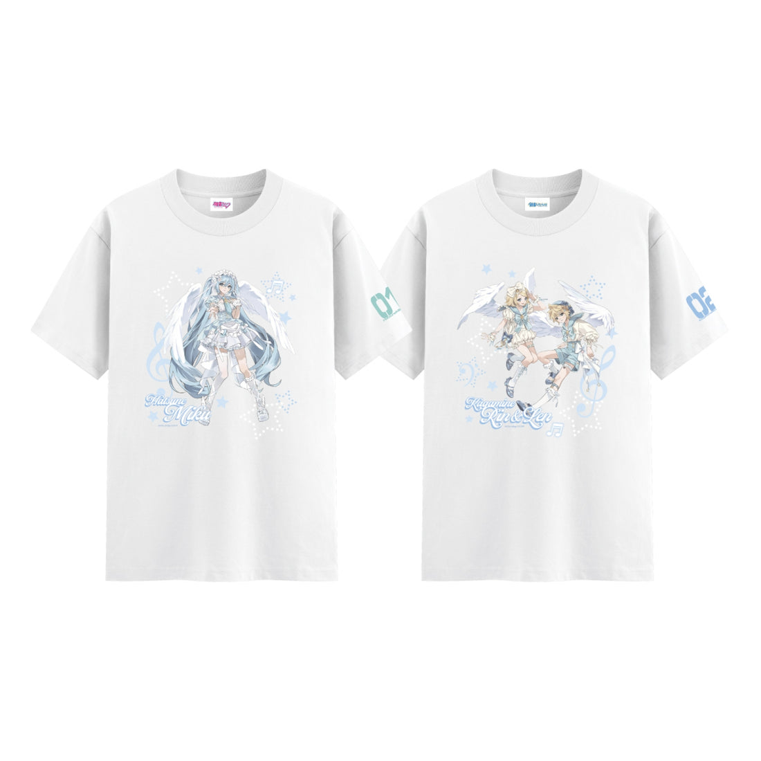 MIKU & RIN & LEN - 01 T-Shirt / MIKU & RIN & LEN OFFICIAL POP-UP STORE in SEOUL [Meet and Greet] OFFICIAL MD