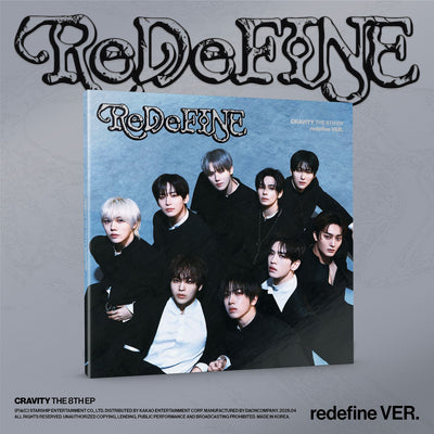CRAVITY - ReDeFINE / 8th EP Album (redefine VER.)