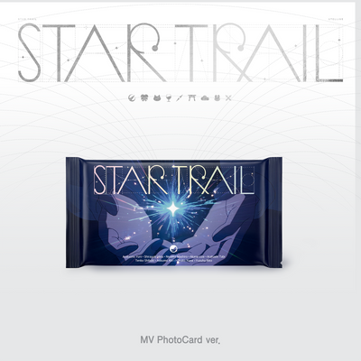 STELLIVE - [STAR TRAIL] / 1st Full Album (MV PhotoCard Ver.)